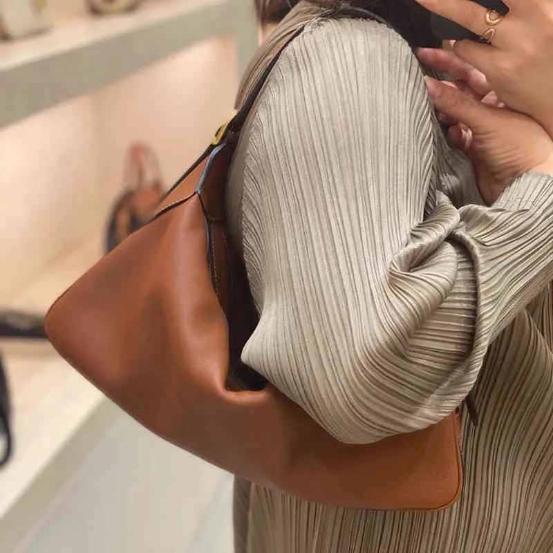 Вечерние сумки для плеча женские сумочки дизайнер бренд винтажный подмышка по кроссовым кожам 220822