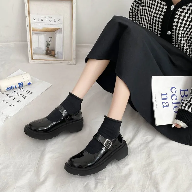 Wholesale Vintage Mary Jane High Heel Platform Chunky Sandals Women For ...