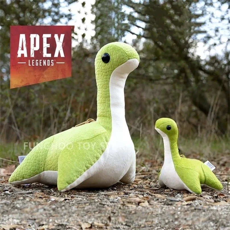 Apex Legends Nessie Plush Sched Fute Cartoon Game Animal Doll Soft Collectible Figure Figur For Children Prezent 220707