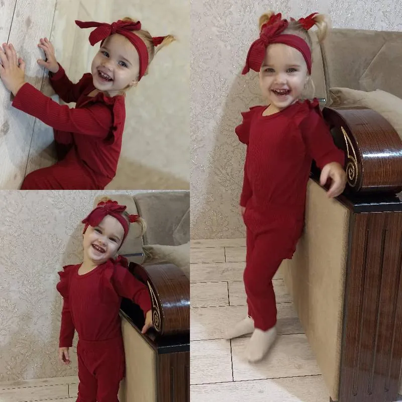 Ruffle outfits for babies hotsell