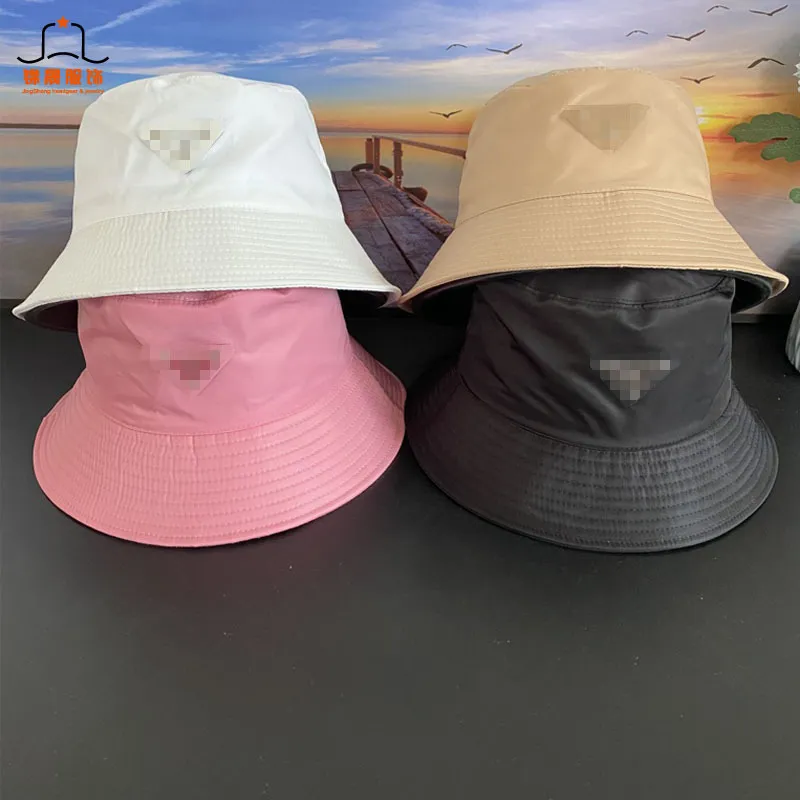 أزياء المثلث المثلث دلو القبعات الإناث جميع المباراة حماية الشمس مصمم القبعة