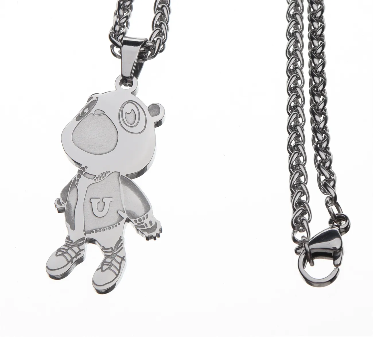 Kanye West Bear Frog Pendant European & American Style For Men And Women,  Hip Hop Personality, Perfect For Couples From Dingding64985, $19.09