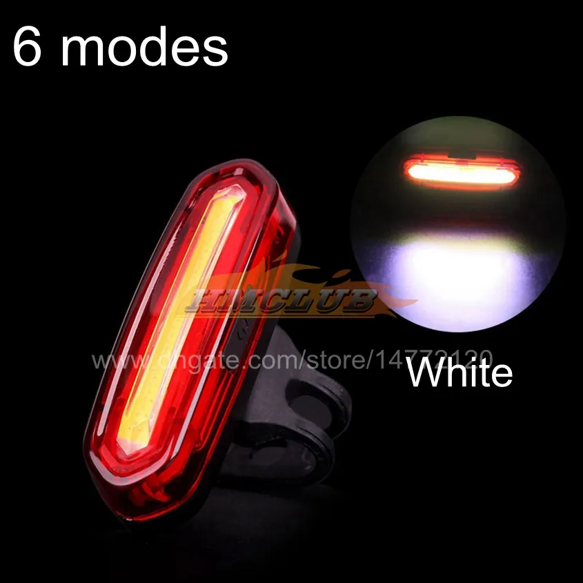 Fanale posteriore per bici USB ricaricabile LED luminoso