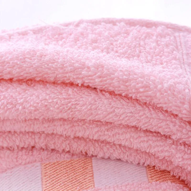 Handduk Cotton Face Hand Bath Plaid Quick-Dry Handdukar för hem Badrum Mjukt strandkök DCS