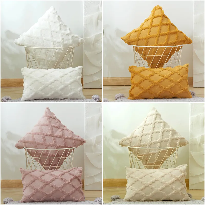 Pillow Case Fashion Pillow Cover 30x50 45x45cm 50x50cm Decorative Cushion s Livingroom Pillowcase Pattern Design 220623