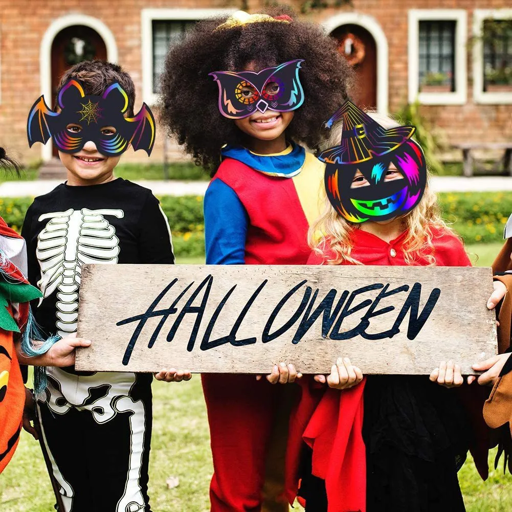 Maschera halloween fai da te bambini deals