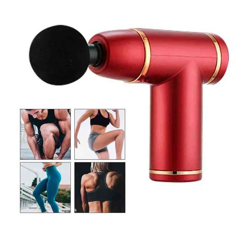 Handheld Mini Muscle Massage Gun Percussion Massager, Deep Tissue Massager for men and women 