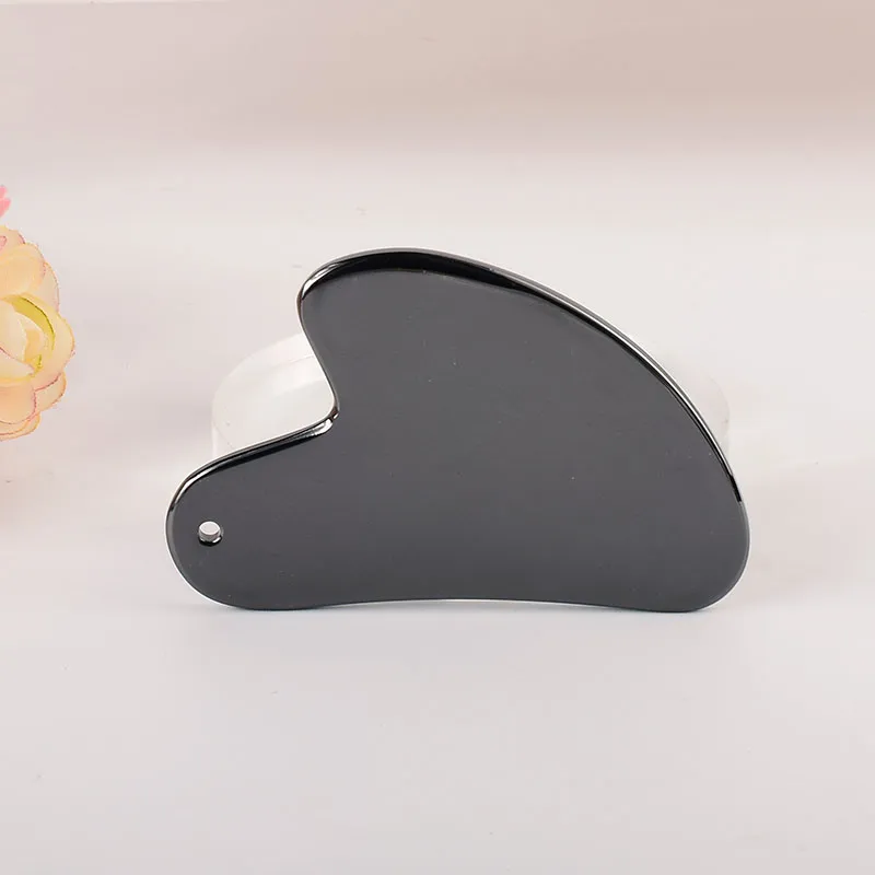 ビューティースキンケアフェイシャルマッサージ304ステンレス鋼Gua Sha Tool Massager for Face Care Screaper Eye Skin Neck Metal Gua Sha Board