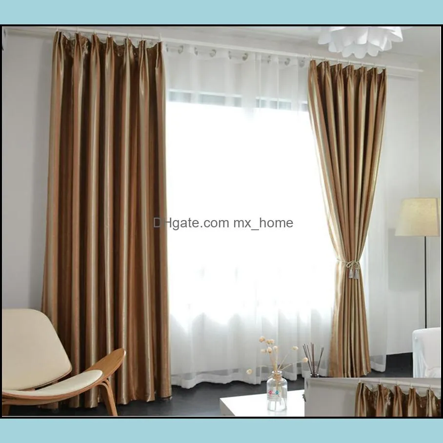 Striped Voile Sheer Curtains for the Kitchen Living room Curtains Bedroom Modern Striped Tulle Voile for Window Drapes
