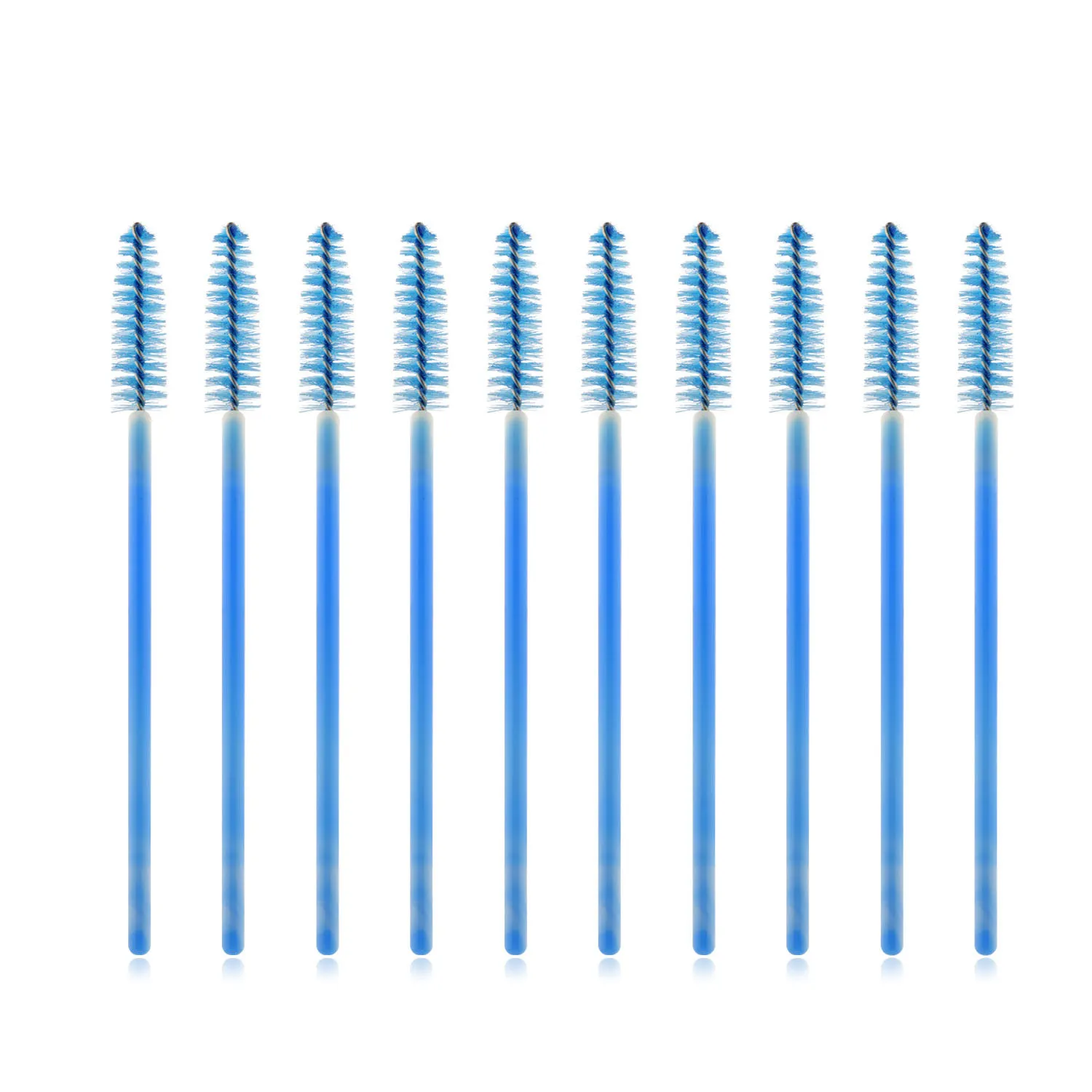 50pcs/lot Disposable Eyelashes Makeup Brushes One-off Applicator Wand Eyelash Women Make up Brush