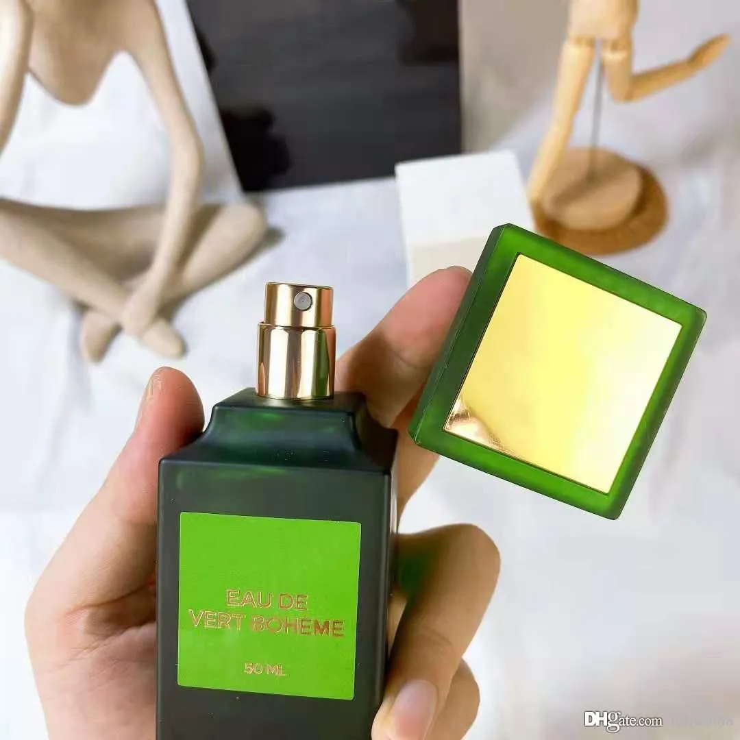 Projektant Man Perfumes vert boheme seksowne perfumy zapachowe dla mężczyzn 50 ml perfumy sprayj długotrwały miłośnicy szybkiej dostawy Prezent Edp Eau de parfum hurt