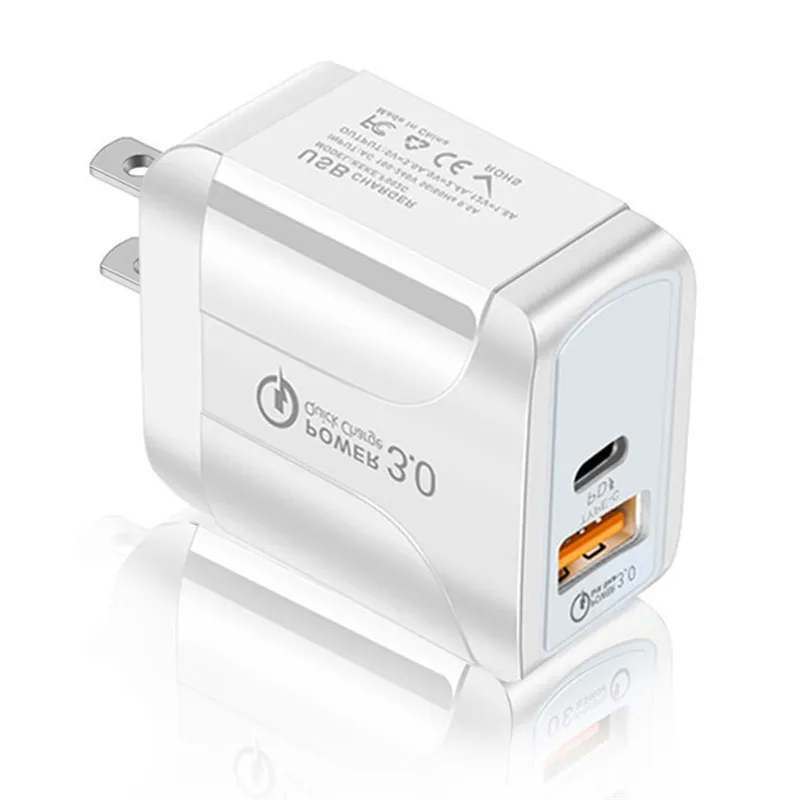 米国タイプC QC3.0 USB携帯電話壁充電器PD25Wアダプター高速充電
