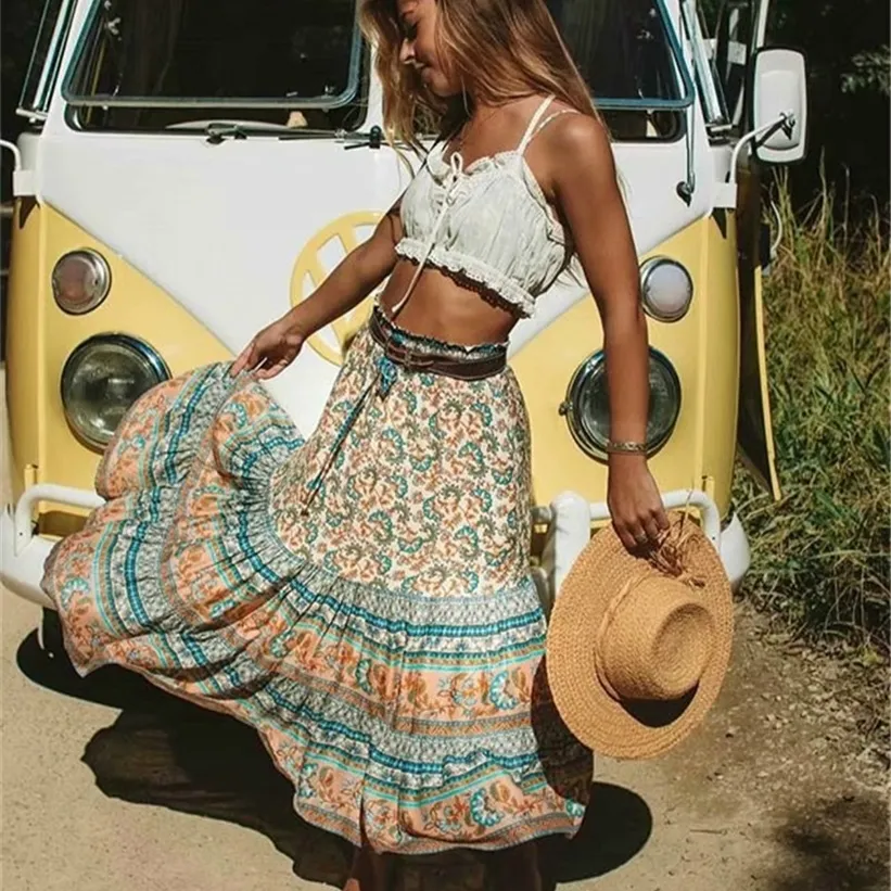 Boho clearance skirt queen