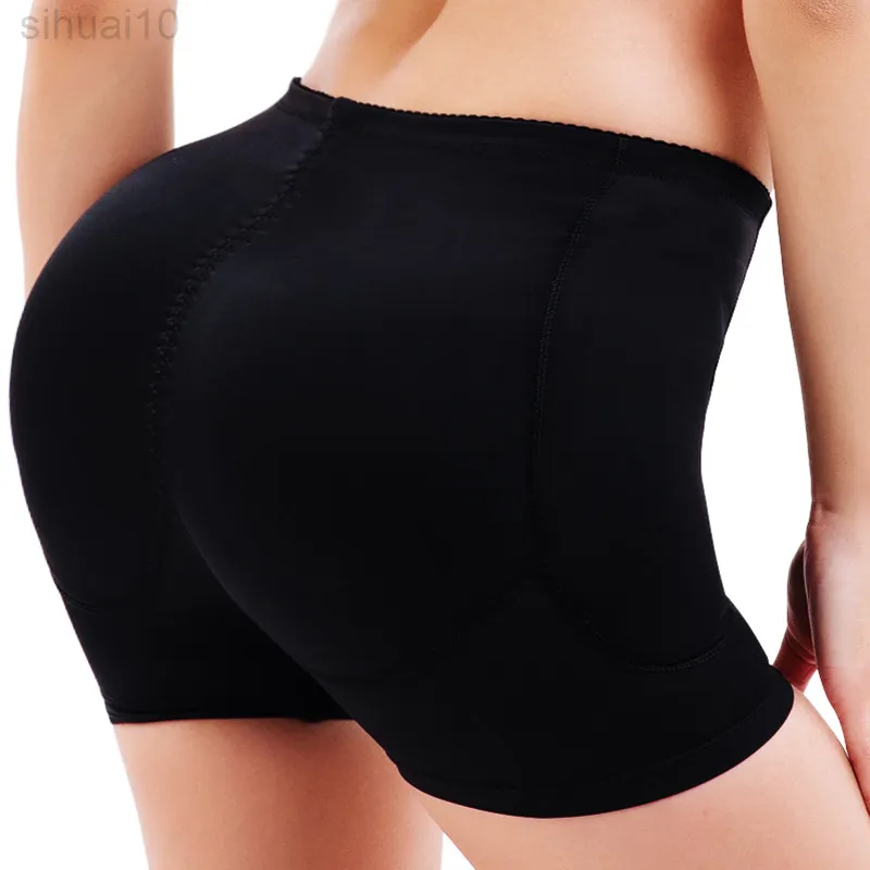 Fake cul sans couture push up up bil Hip Enhancer Body Shaper Boyshort Sexy Unwear Femmes Habiller Butt Lefter Rooty Rooty Collons L220802