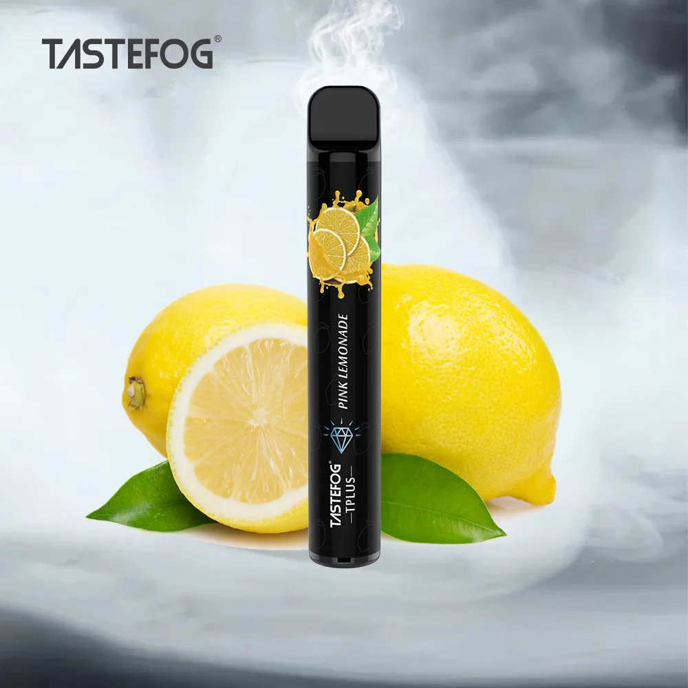 Tastefog Tplus 800bouffées 2 % limonade rose stylo vape jetable vente en gros de cigarette électronique