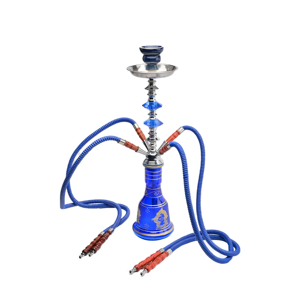 4 slangen Arabische waterpijpbar Big Smoke Medium Shisha Sheesha Hookah Men Tabak