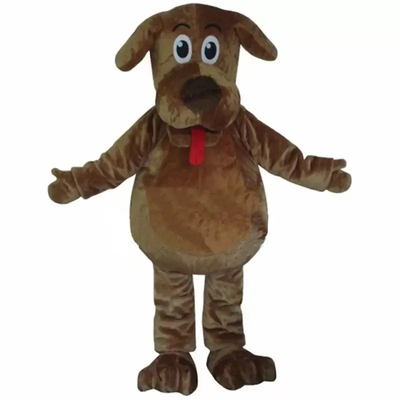 전문 공장 핫 만화 마스코트 의상을 흔들어 강아지 마스코트 의상 푹신한 모피 Wags 마스코트 의상