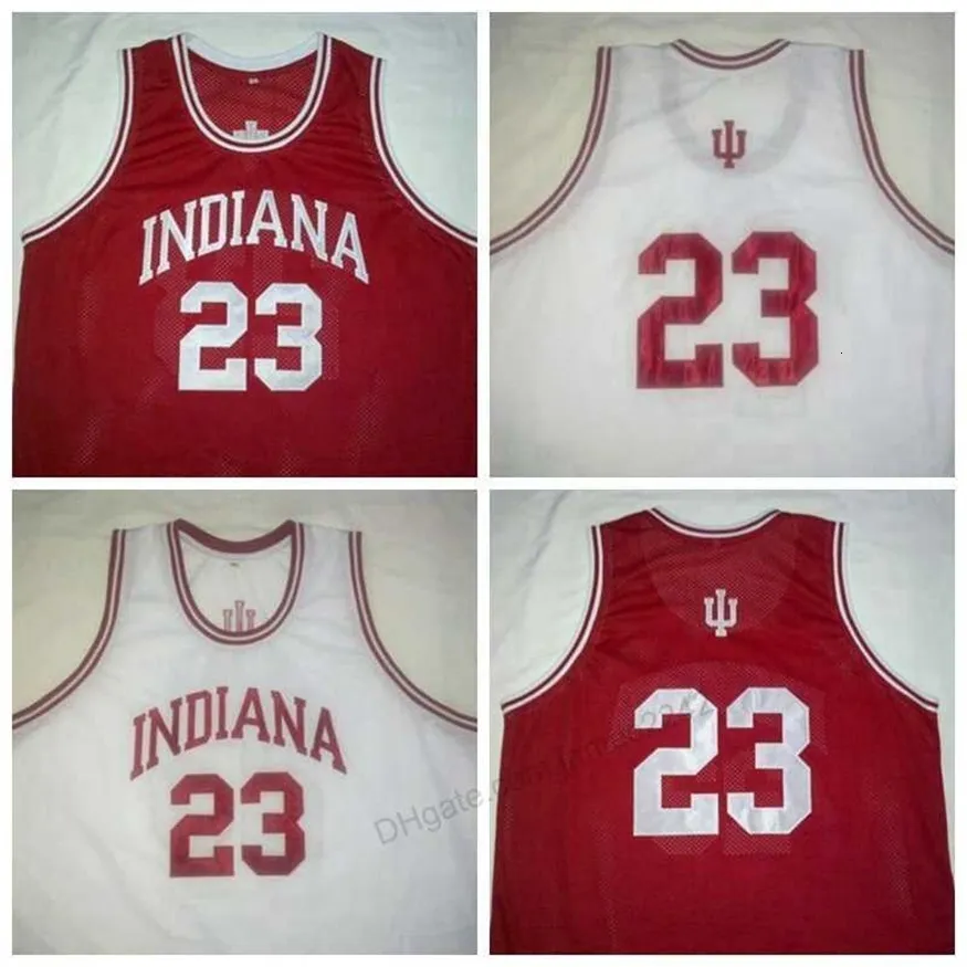 Nikivip Custom Retro #23 Eric Gordon Indiana Hoosiers Basketball Jersey Men's Szygowany dowolny rozmiar 2xS-3xl 4xl 5xl Nazwa lub numer