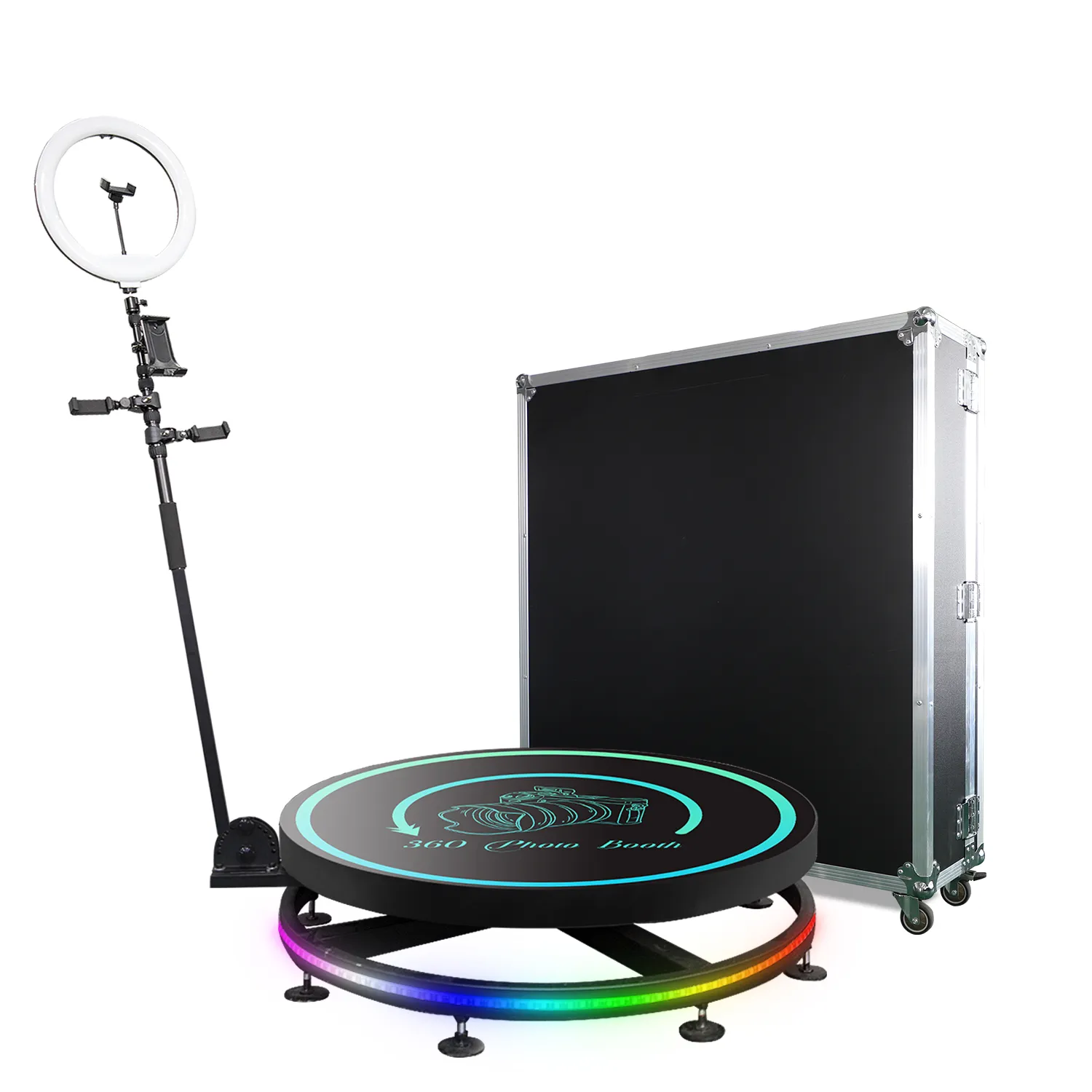 360 Photo Booth Platform With Adjustable Lighting And... From Leeu ...
