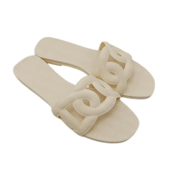 Klassiekers vrouw slipper egerie oran sandaal pvc platte sandalen flip flop designer glijbanen rubber dames meisjes zomer strand slippers