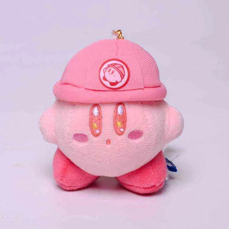 KAWAII Kirby Engineer Kirby Plush Toy 10CM Soft Cute Anime Cartoon Ornament For Baby Boy Or Girl Perfect Gift G220419 From Qiaomaidou05 11.58 DHgate.Com