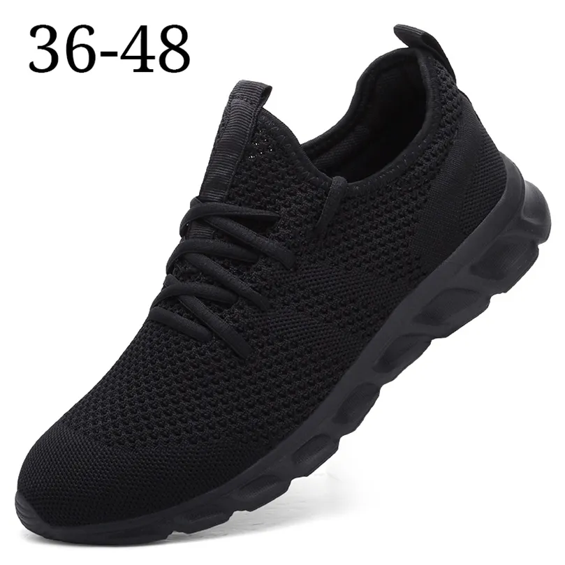 Light Man Buty do biegania Wygodne oddychające męskie tenisówki Casual Antiskid and Wearstant Jogging Men Buty sportowe 220716