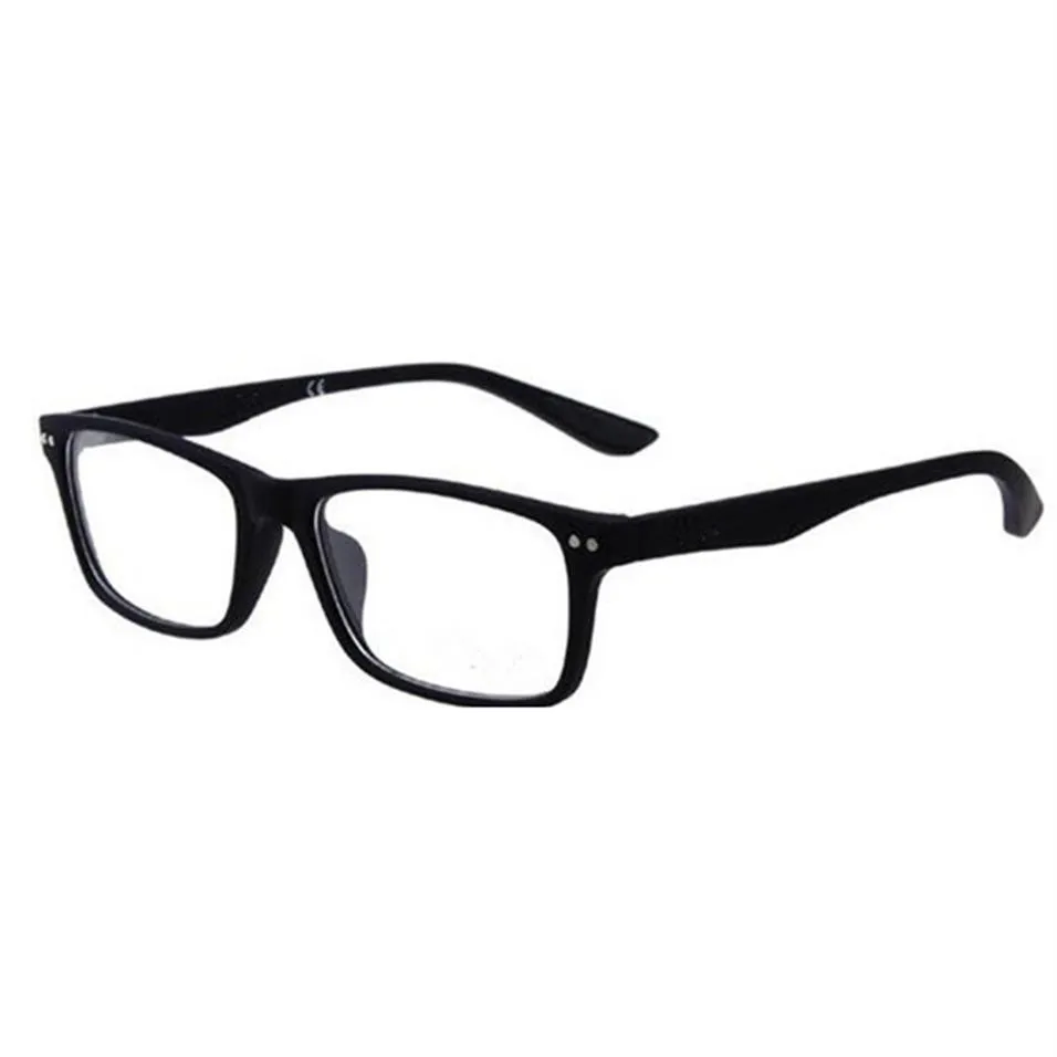클래식 브랜드 안경 프레임 화려한 플라스틱 광학 프레임 일반 안경 안경 검은 8145216f