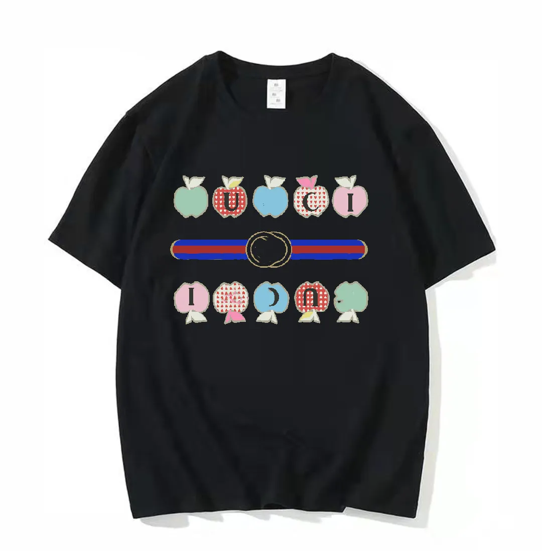 2022 Ny Mens Stylist T Shirt Mäns Kläder 3D Sommar Tshirt Hip-hop Kvinnor S Kortärmad Luxurys Designer Kläder Lady Casual Teem-5XL # 13
