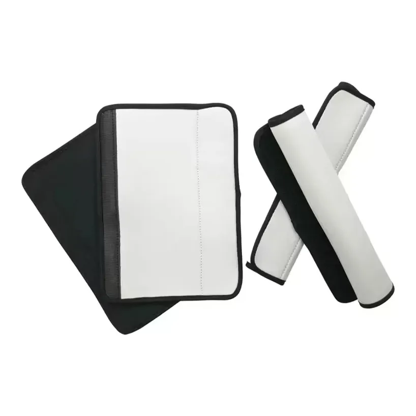 Sublimation Blanks White Party DIY Car Seat Belt Pad Cover Neoprene