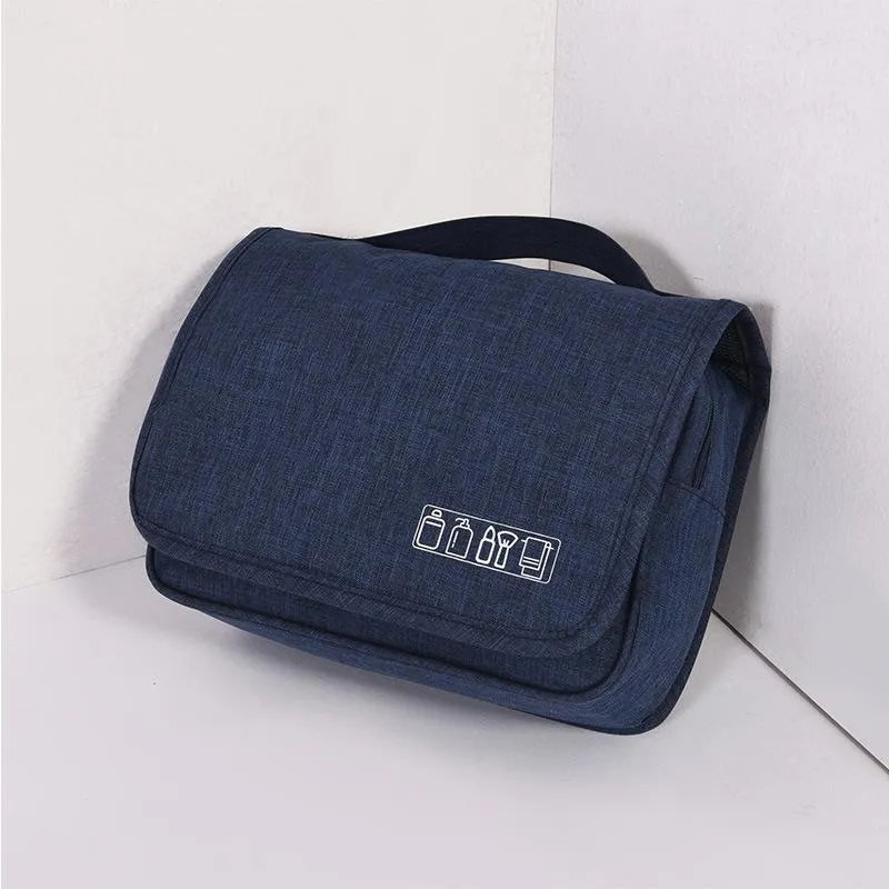 Korean version travel waterproof wash travels bag portable dust-proof storage hanging cosmetic bag