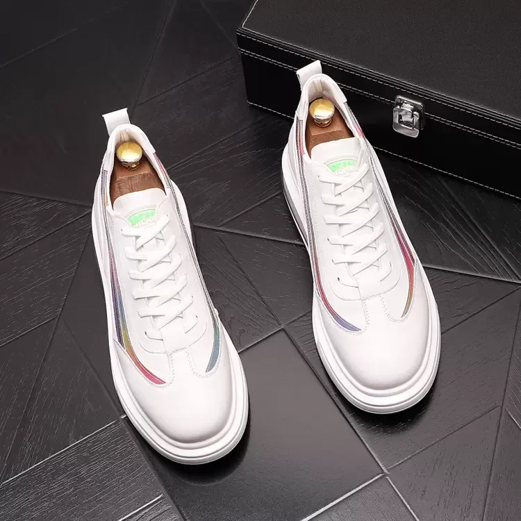 2022 Stilista Britannico Scarpe Casual Da Uomo In Pelle Spaccata