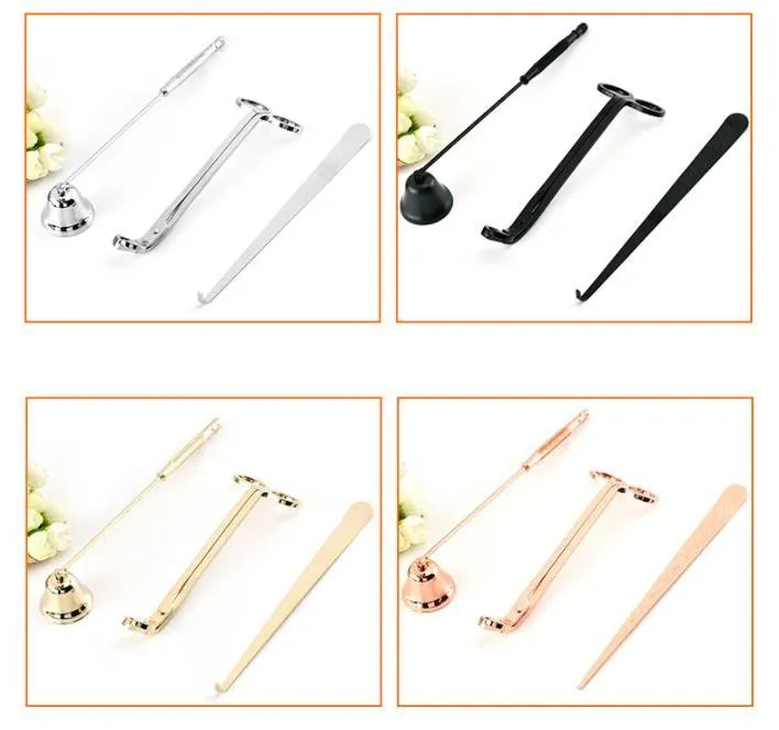 Candle Accessory Set Candle-Tool Kit Candles Snuffer Trimmer Hook Gift For Scented Candles-Lovers SN6264