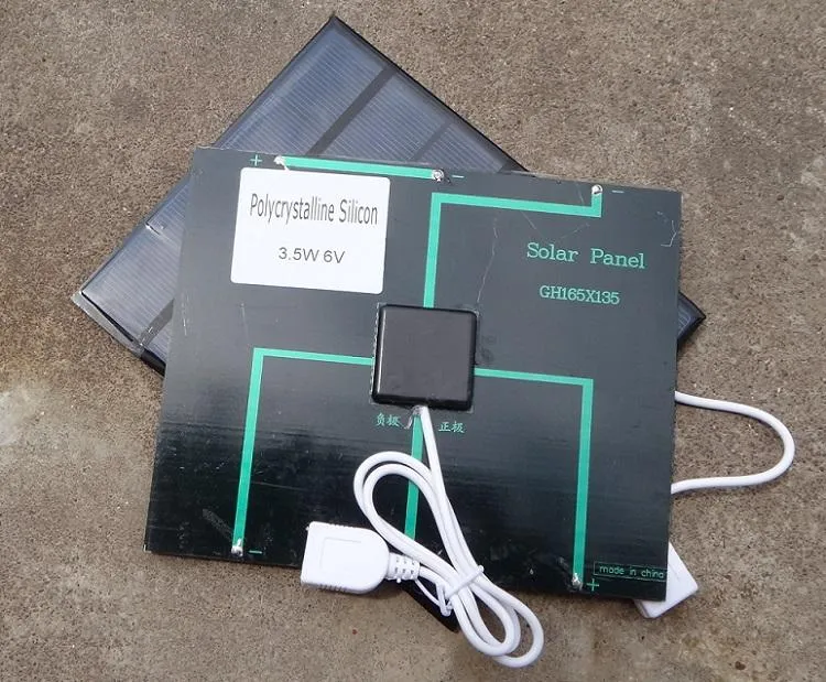 6V 3.5W Panel De Energía Solar Cargador USB OTG Cargadores Solares  Portátiles Dispositivo Panel Solar Móvil Banco De Energía Fuente Para  Teléfono Exterior Universal De 6,94 €