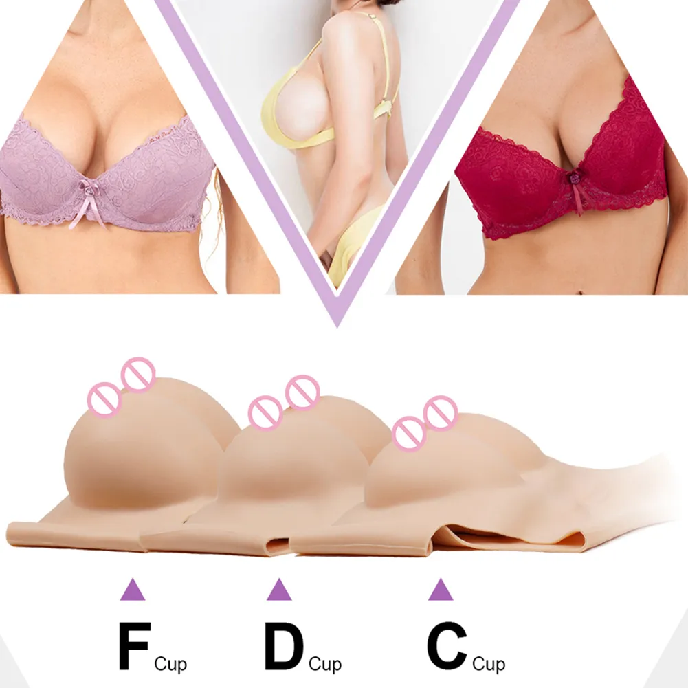 Breast Form MUSIC POET Large Silicone Forms I K Z Cup For