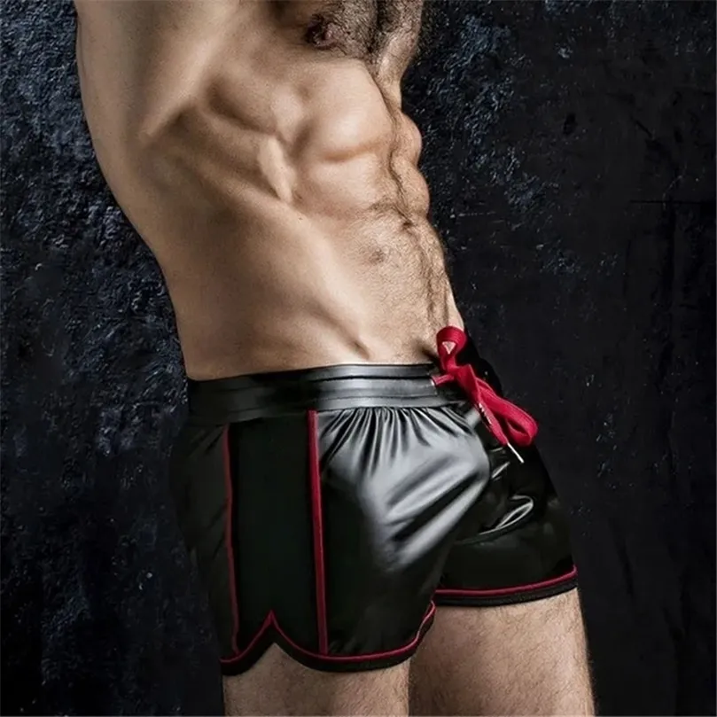 Men's Beach Short Trunks Summer Casual Shorts Sexy Mens Quick Dry Clothing Holiday Black For Male 220401