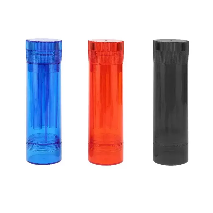 Plastic Tobacco Grinder Smoking 6 Tube Filling Cone Cigarette Holder Dry Herb Jars Grinders