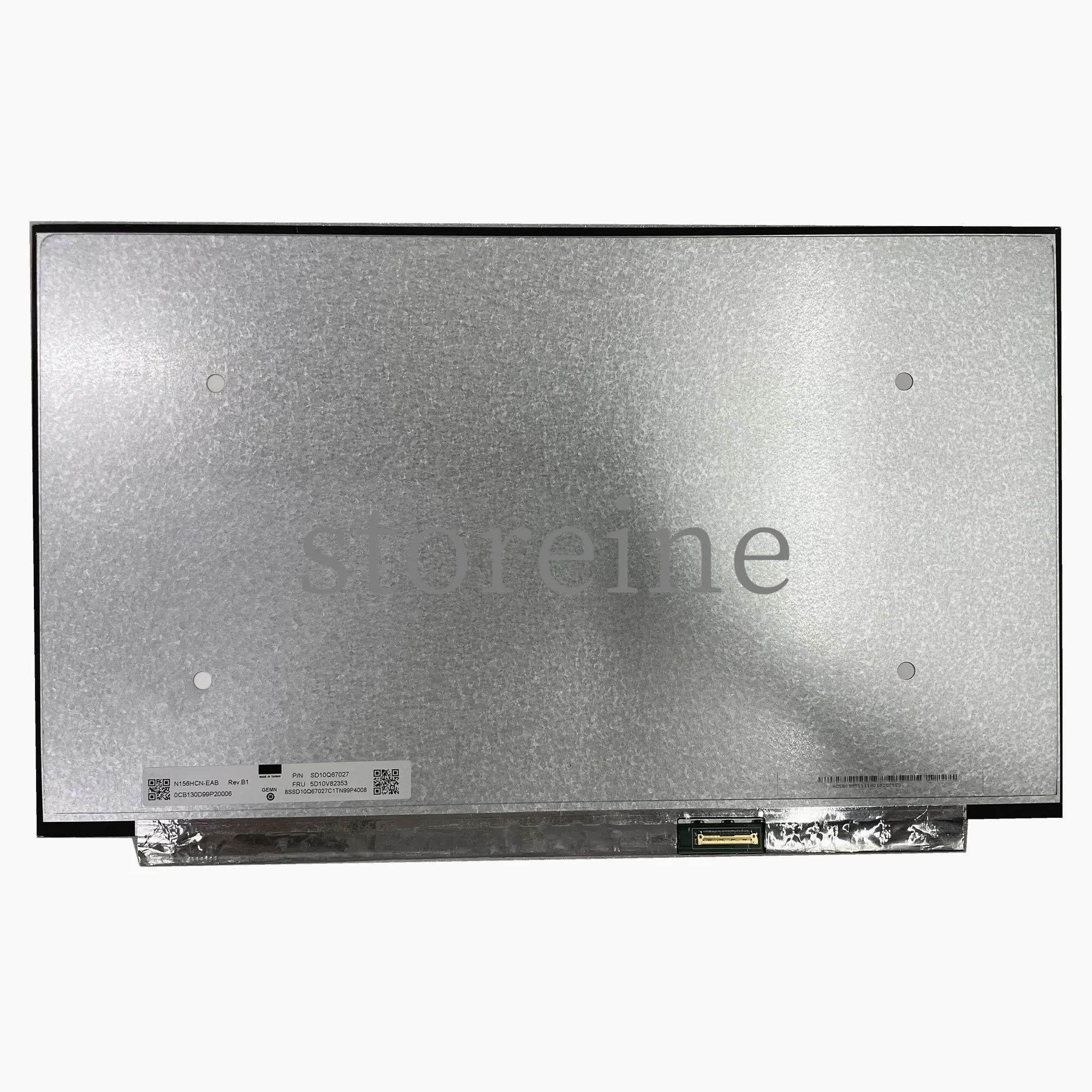N156HCN-EAB EDP 40Pins 60Hz FHD MAT LCD Dokunmatik Ekran Dizüstü Dizüstü Bilgisayar Ekran Paneli