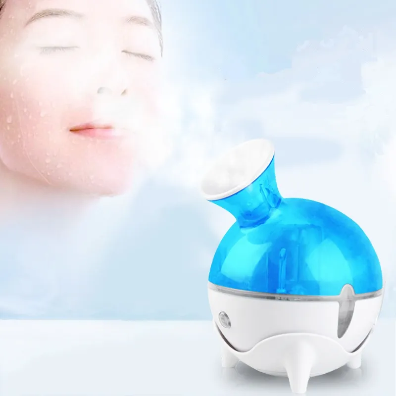 Vapor de vapor de cara iónica Equipo de belleza para el hogar Difusor de aceite esencial Humidificador Deep nano Facial Spa Nebia Spray Facial Steamers