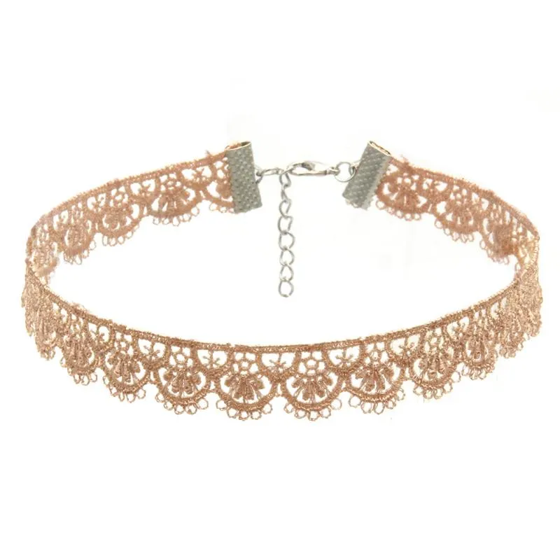 MingJun 15 pièces Multicolore Gothic Tattoo Lace Choker Elegant Velvet Choker Collier avec Fleurs Tassel Collar Chokers Set pour Femmes Filles 