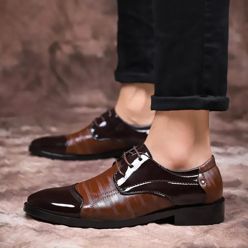 Premium Leather Pointed Toe Dress Shoes - Brown, Formal Comfort, Best  Seller! Shop Now from Dhgate Dress Shoes - price 65.17