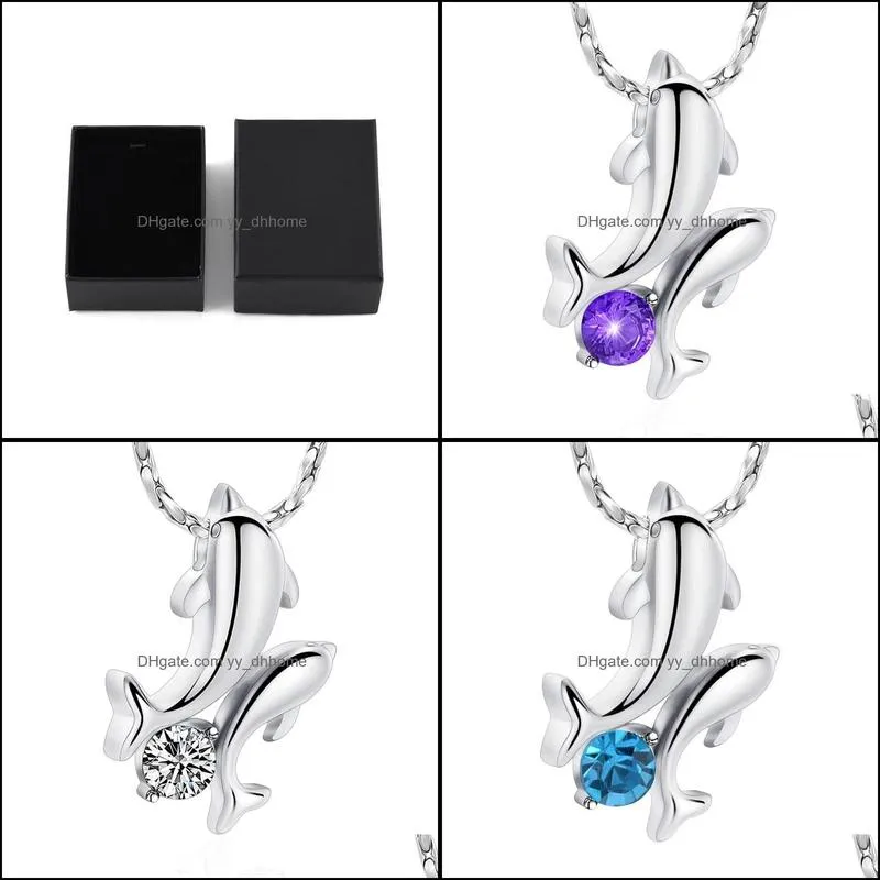 Pendant Necklaces Cremation Jewelry Urn Necklace For Ashes Women Stainless Steel  Keepsake Loved One