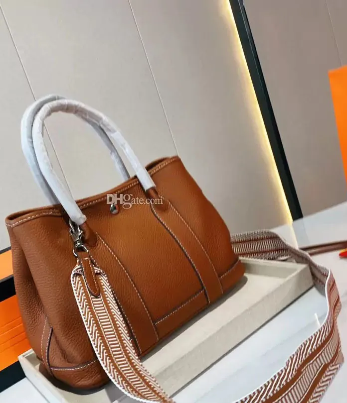 Garden party Handbag women Luxurys designer Genuine Leather Shopping totes Crossbody Bags Fashion calfskin Top Quality Purses