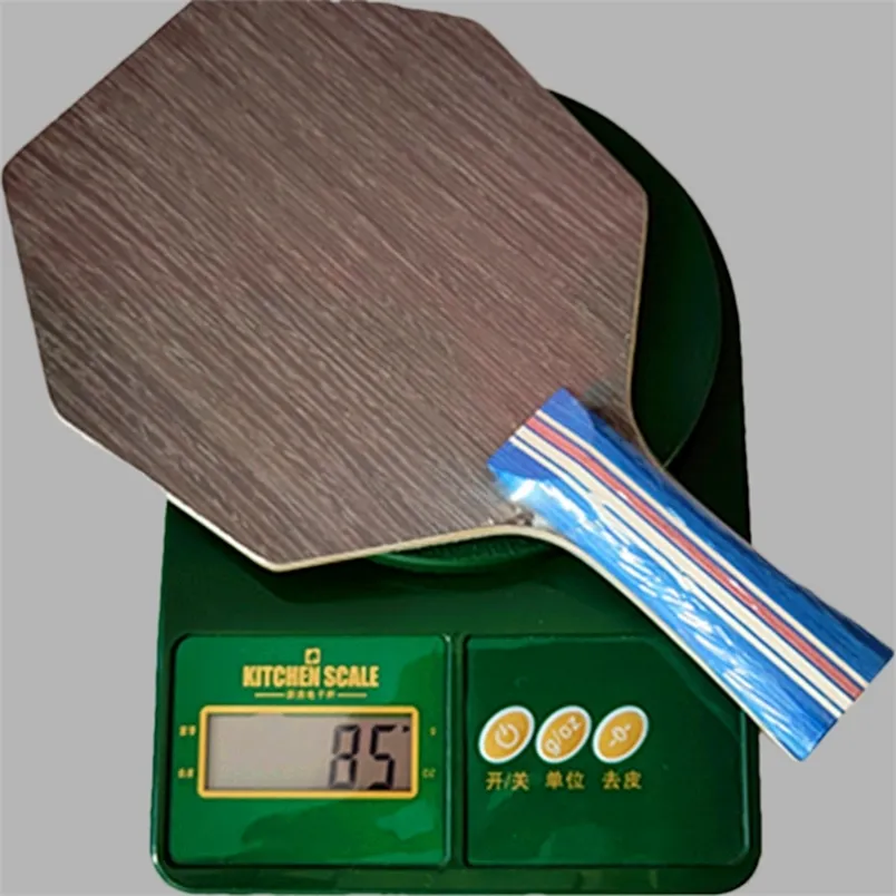 Handmade Cybershape Carbon Octagon Table Tennis Racket With Offensive Curve