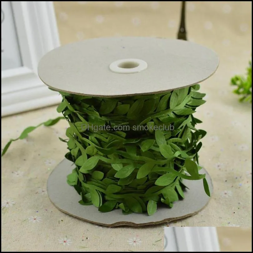 200cm/lot Cheap Artificial Flowers Vine Christmas For Home Wedding Car Decor Accessories Fake Plants Leaf Vine Diy Wrea jllhRz