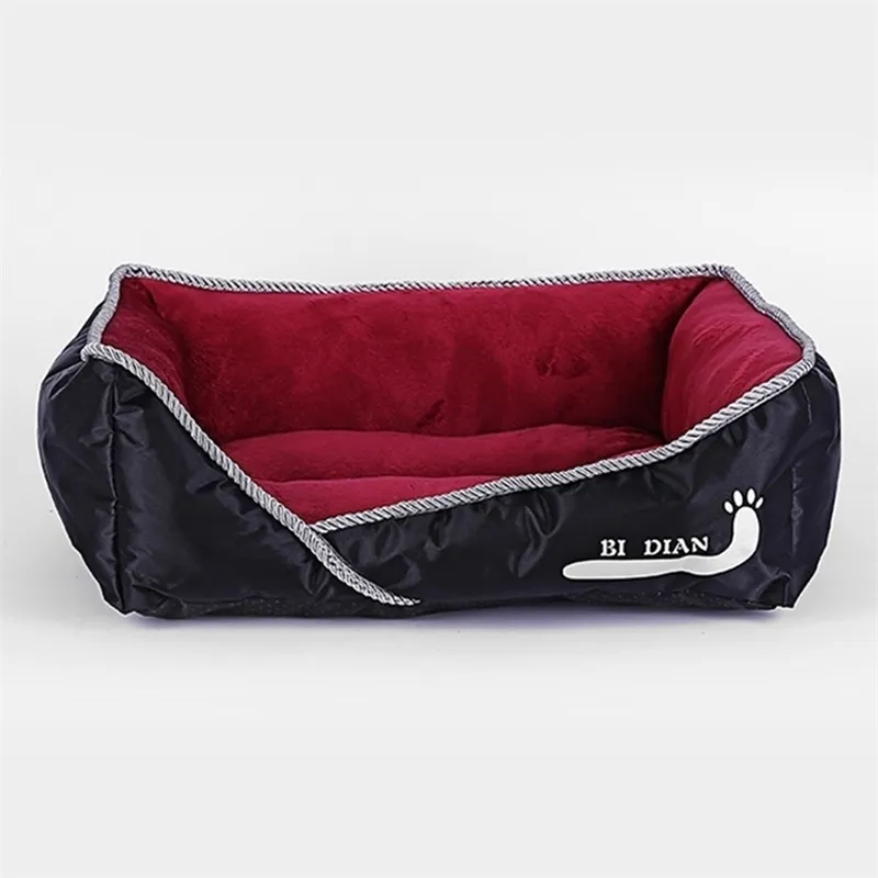 All season Pet bed dog pillow beds mat pets sofa nest cat house puppy cooling blanket for large medium small dogs pad chihuahua 201124