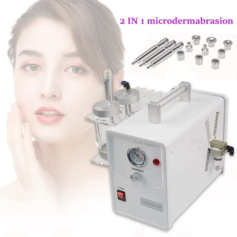 Diamond 2 In 1 Portable Microdermabrasion Machine For Spa, Salon, And