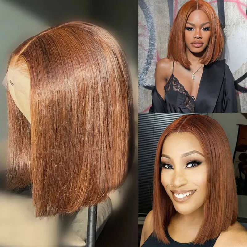 NWT Dark Brown and Honey, Short Pixie Wig Amazon.com : Honey Blonde Pixie Cut Wigs Human Hair for  main image 4
