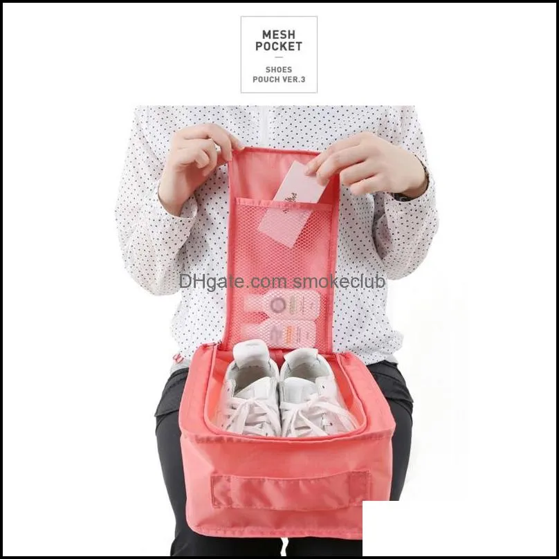 1PCS Waterproof Shoe Travel Pouch Portable Tote Organizer Storage Bag Environmental