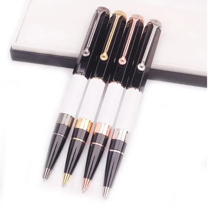 Limited Special Edition Elizabeth Metal Series Pennen 6836/9000 Vat Luxe Ballpoint Pen Schriftelijke Supplies Gift Plush Pouch