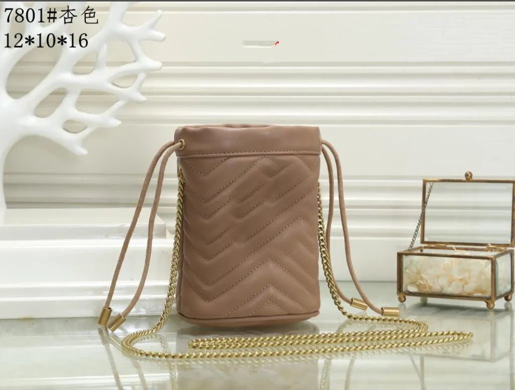 Satış newe luxuryi designera kadın omuz çantaları deri eski çiçek kova çanta ünlü İpli çanta Çapraz Vücut çanta